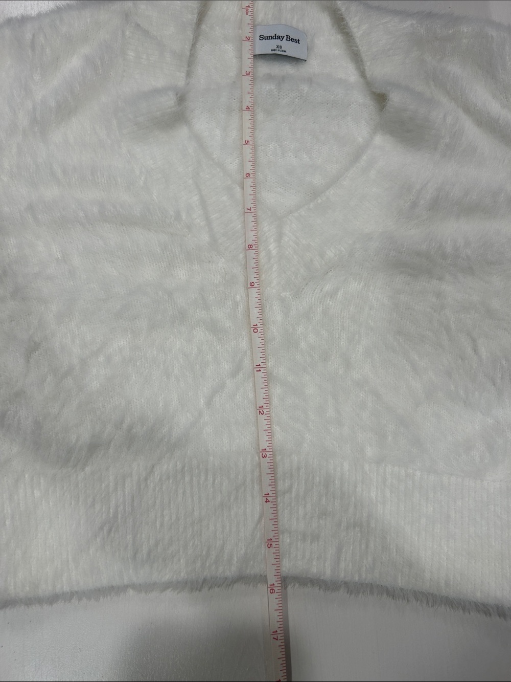 Aritzia Sunday Best Kitten V neck  sweater - Picture 10 of 13